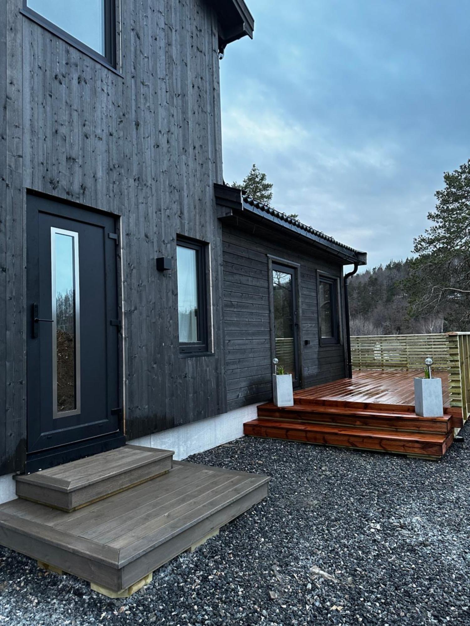 Familievennlig Apartment Tvedestrand Eksteriør billede